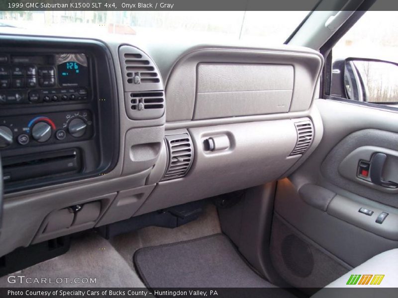 Onyx Black / Gray 1999 GMC Suburban K1500 SLT 4x4