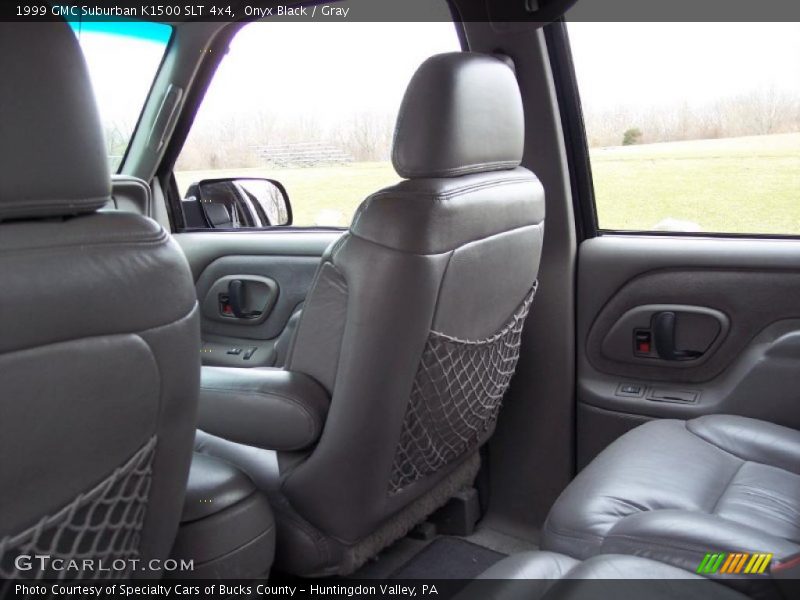 Onyx Black / Gray 1999 GMC Suburban K1500 SLT 4x4
