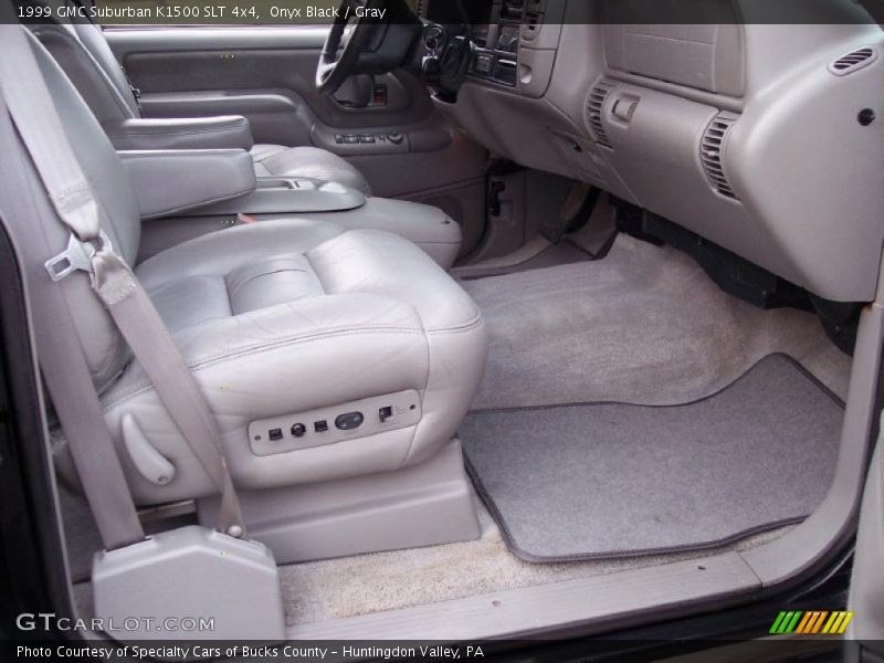 Onyx Black / Gray 1999 GMC Suburban K1500 SLT 4x4