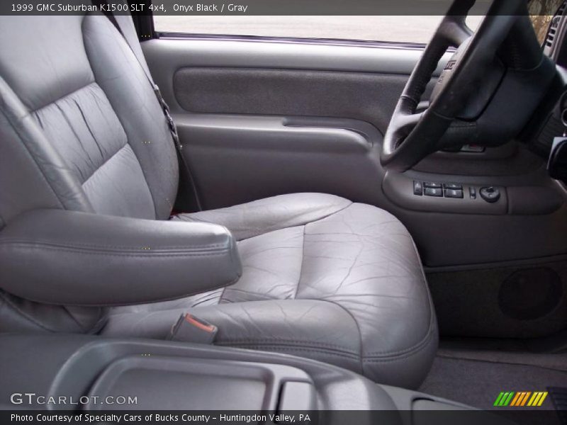 Onyx Black / Gray 1999 GMC Suburban K1500 SLT 4x4
