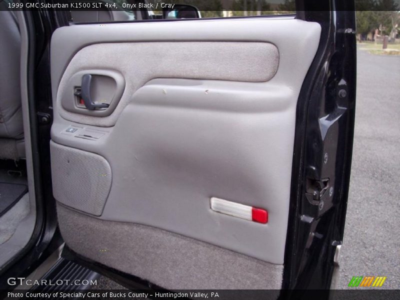 Onyx Black / Gray 1999 GMC Suburban K1500 SLT 4x4