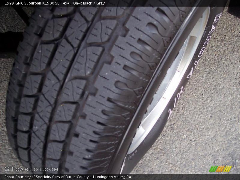 Onyx Black / Gray 1999 GMC Suburban K1500 SLT 4x4