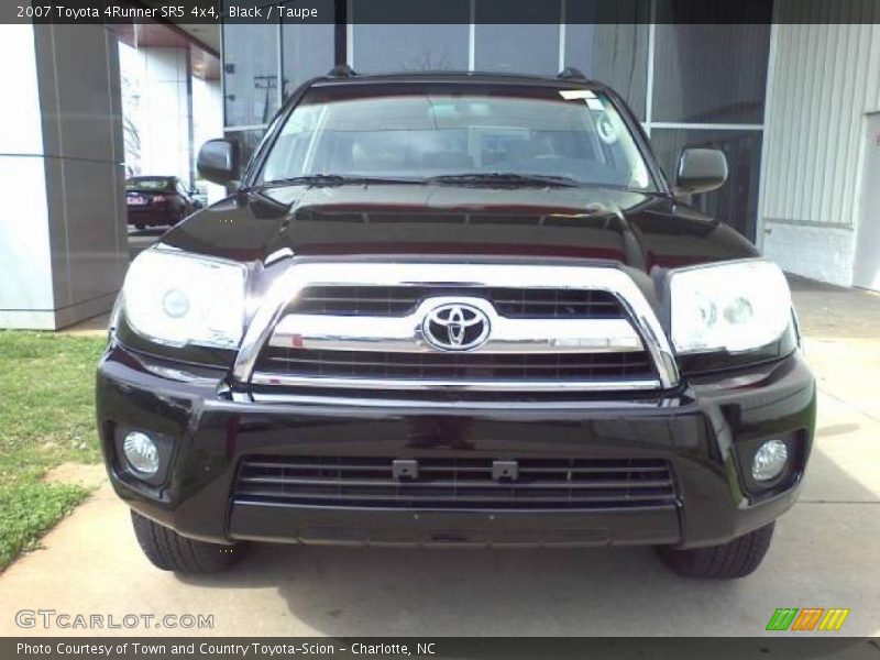 Black / Taupe 2007 Toyota 4Runner SR5 4x4