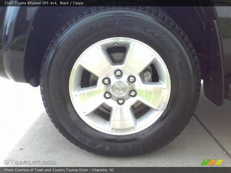 Black / Taupe 2007 Toyota 4Runner SR5 4x4