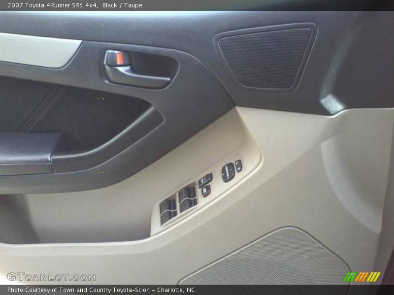 Black / Taupe 2007 Toyota 4Runner SR5 4x4