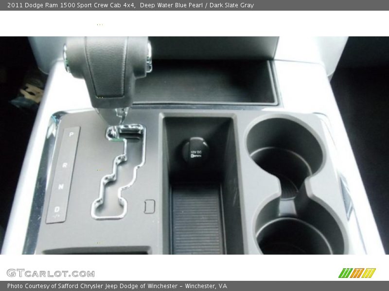  2011 Ram 1500 Sport Crew Cab 4x4 5 Speed Automatic Shifter