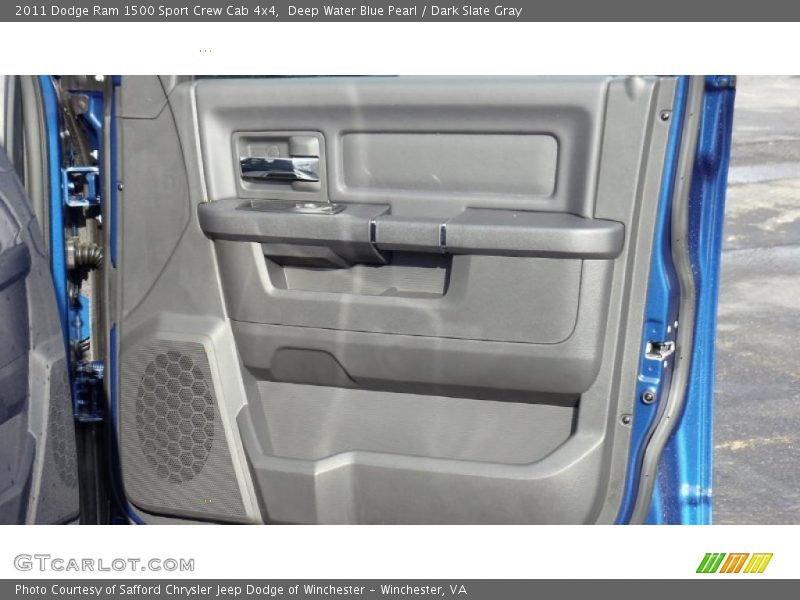 Door Panel of 2011 Ram 1500 Sport Crew Cab 4x4