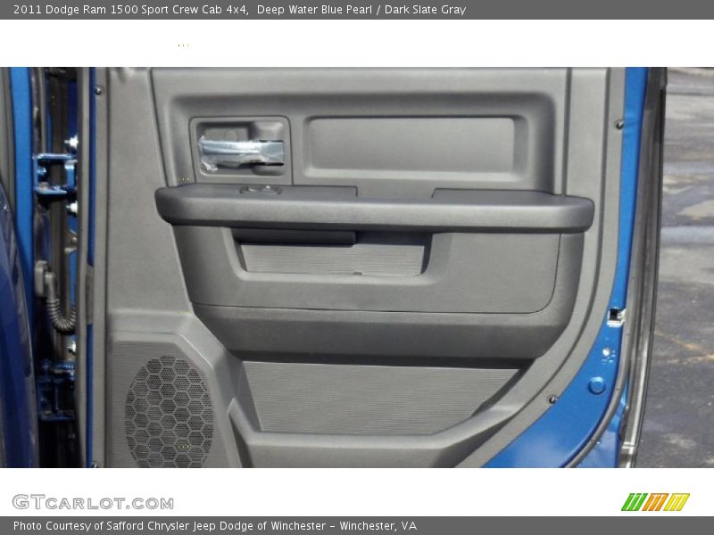 Door Panel of 2011 Ram 1500 Sport Crew Cab 4x4