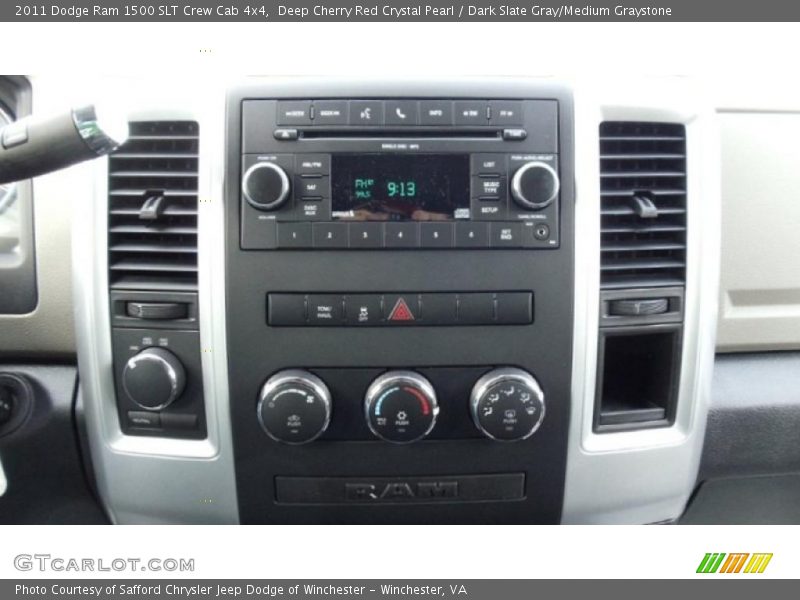 Dashboard of 2011 Ram 1500 SLT Crew Cab 4x4