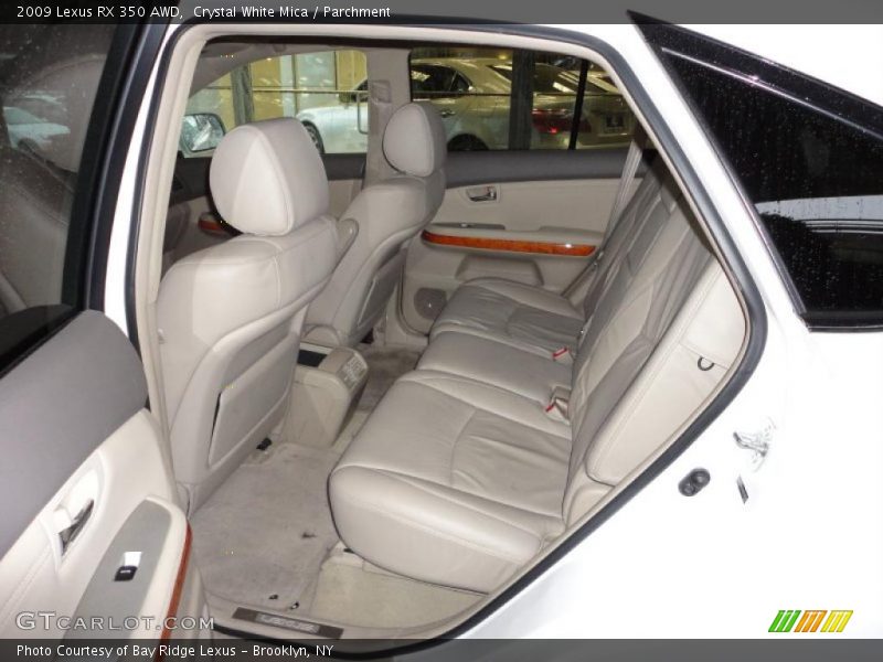 Crystal White Mica / Parchment 2009 Lexus RX 350 AWD