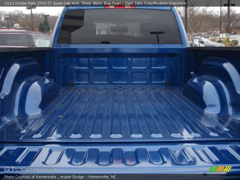 Deep Water Blue Pearl / Dark Slate Gray/Medium Graystone 2011 Dodge Ram 1500 ST Quad Cab 4x4