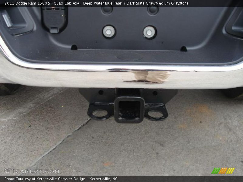 Deep Water Blue Pearl / Dark Slate Gray/Medium Graystone 2011 Dodge Ram 1500 ST Quad Cab 4x4