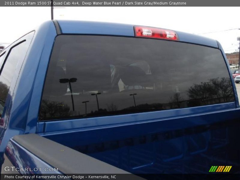 Deep Water Blue Pearl / Dark Slate Gray/Medium Graystone 2011 Dodge Ram 1500 ST Quad Cab 4x4