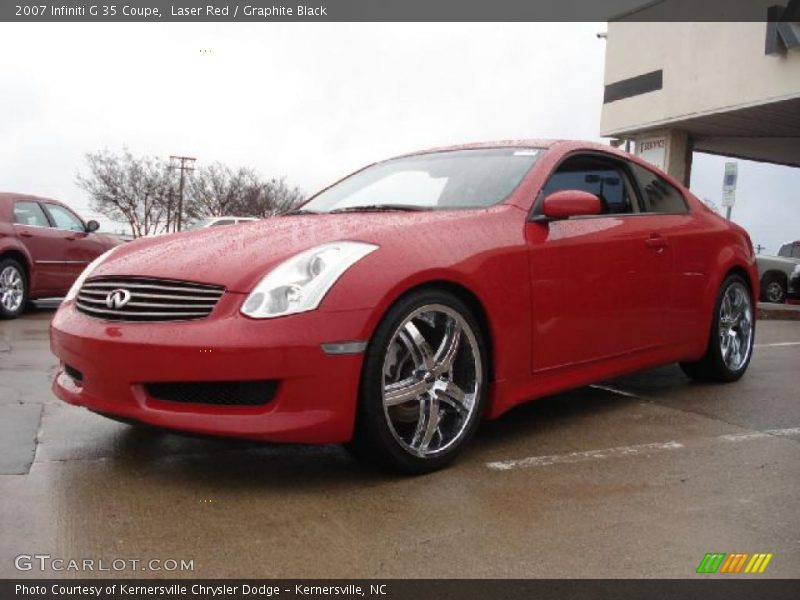 Front 3/4 View of 2007 G 35 Coupe