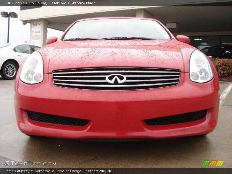  2007 G 35 Coupe Laser Red