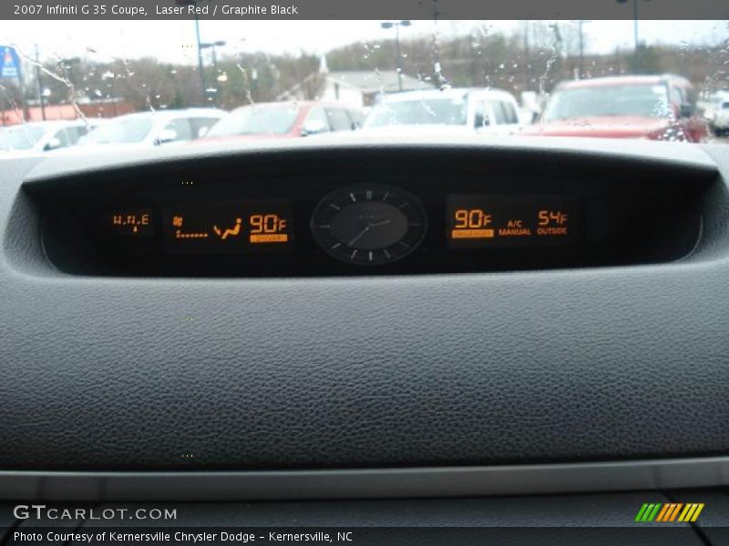  2007 G 35 Coupe 35 Coupe Gauges