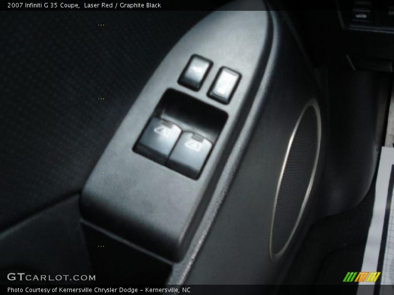 Laser Red / Graphite Black 2007 Infiniti G 35 Coupe