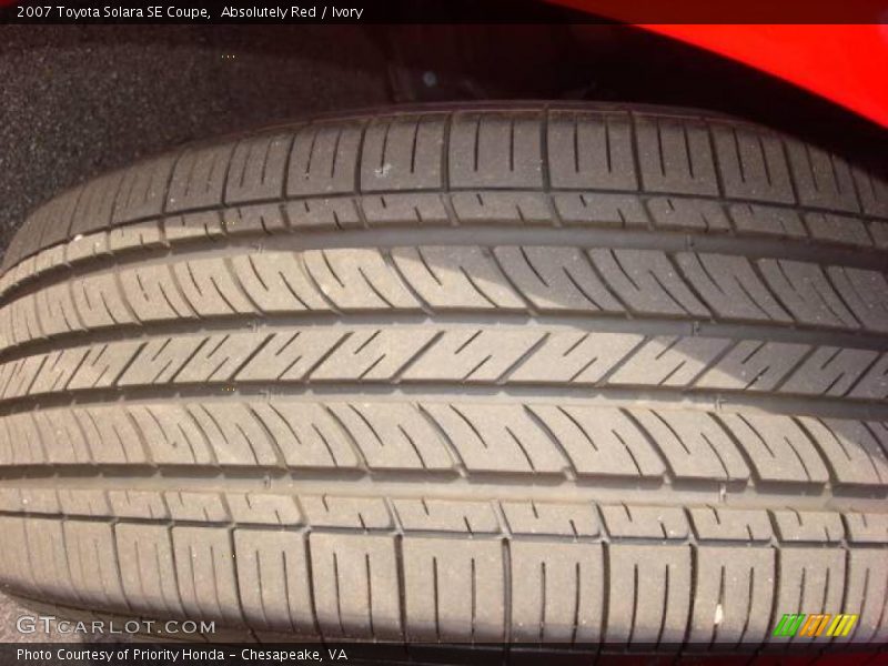 Absolutely Red / Ivory 2007 Toyota Solara SE Coupe