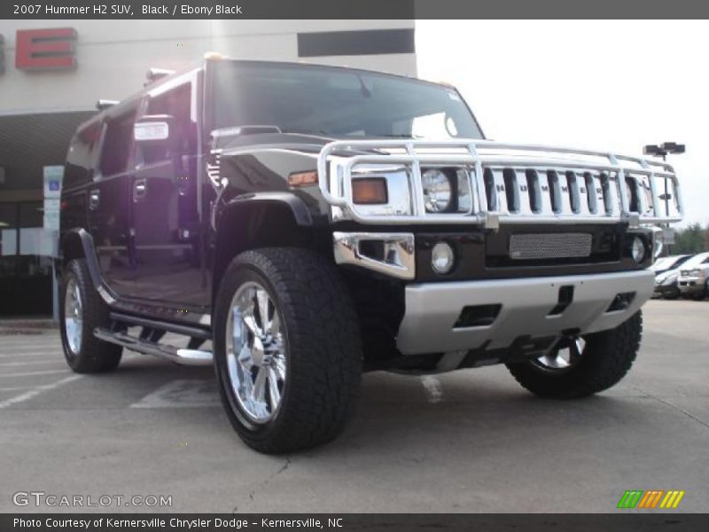 Black / Ebony Black 2007 Hummer H2 SUV