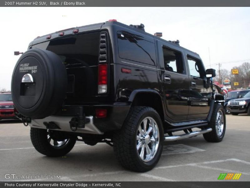  2007 H2 SUV Black