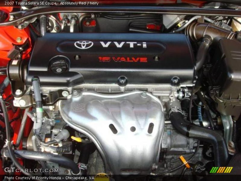 Absolutely Red / Ivory 2007 Toyota Solara SE Coupe