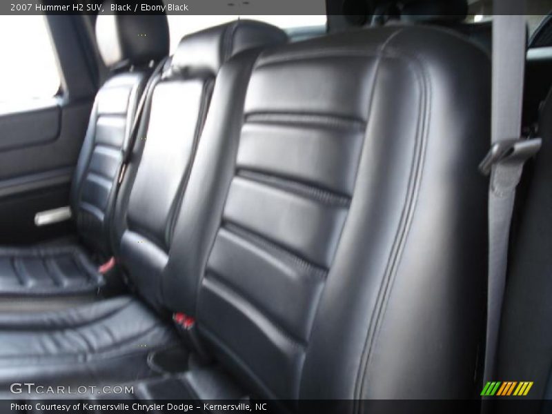Black / Ebony Black 2007 Hummer H2 SUV
