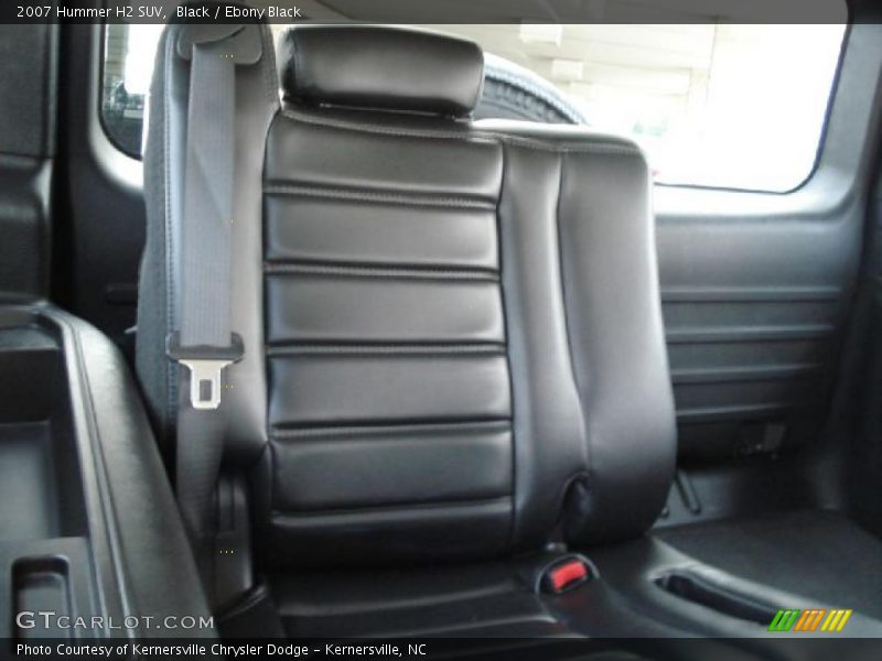 Black / Ebony Black 2007 Hummer H2 SUV