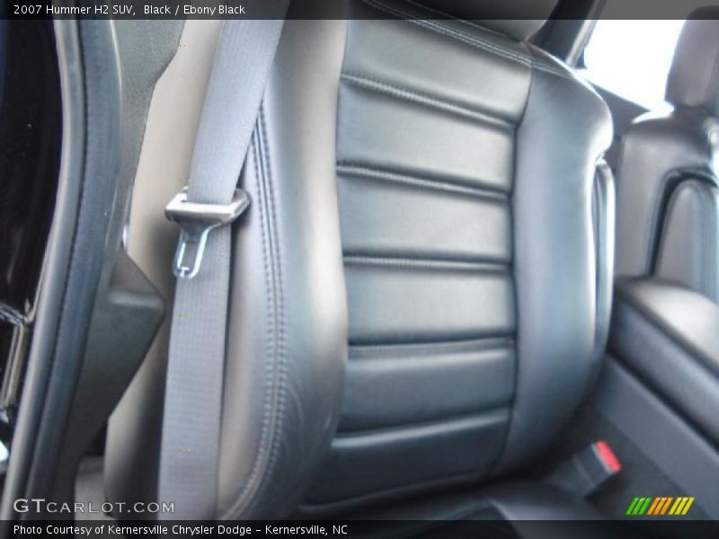 Black / Ebony Black 2007 Hummer H2 SUV