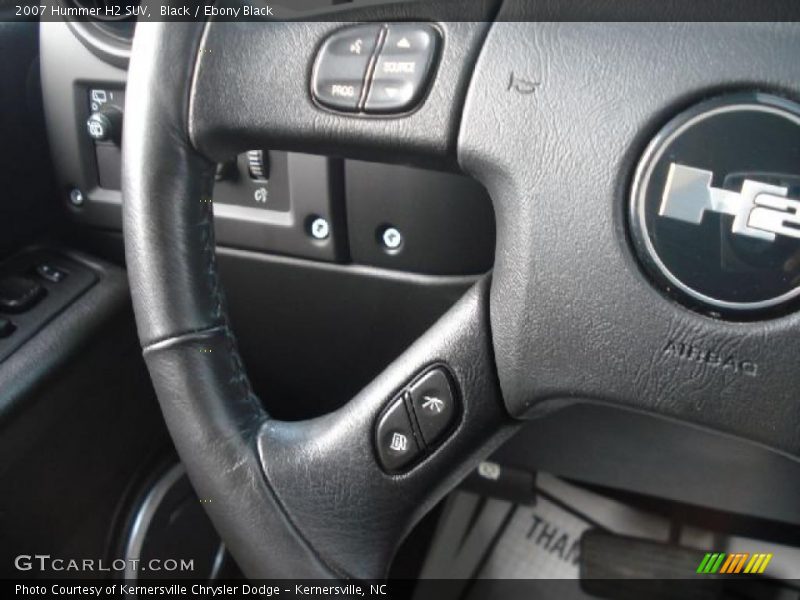 Black / Ebony Black 2007 Hummer H2 SUV