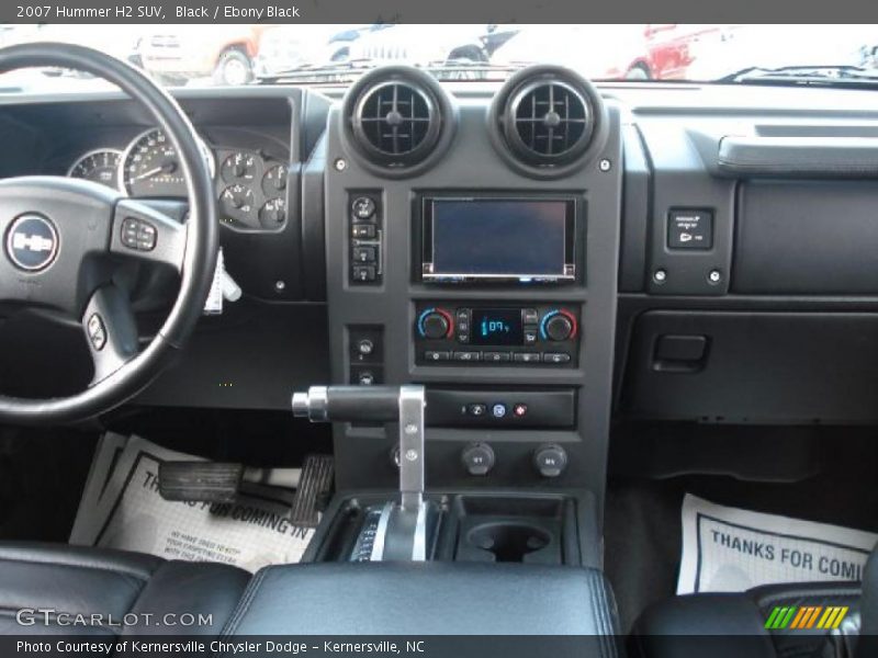 Dashboard of 2007 H2 SUV