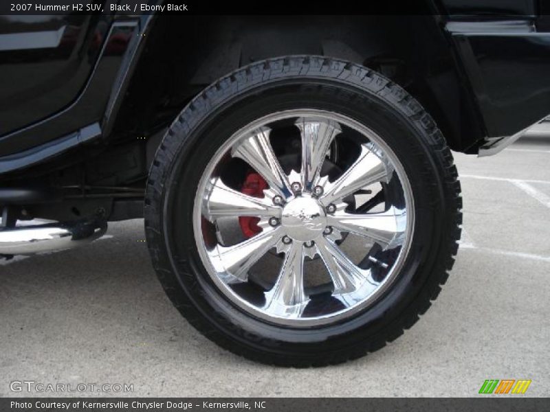 Custom Wheels of 2007 H2 SUV