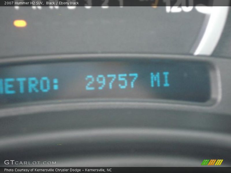 Black / Ebony Black 2007 Hummer H2 SUV