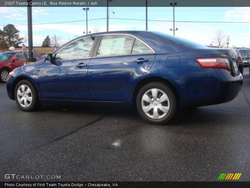 Blue Ribbon Metallic / Ash 2007 Toyota Camry LE