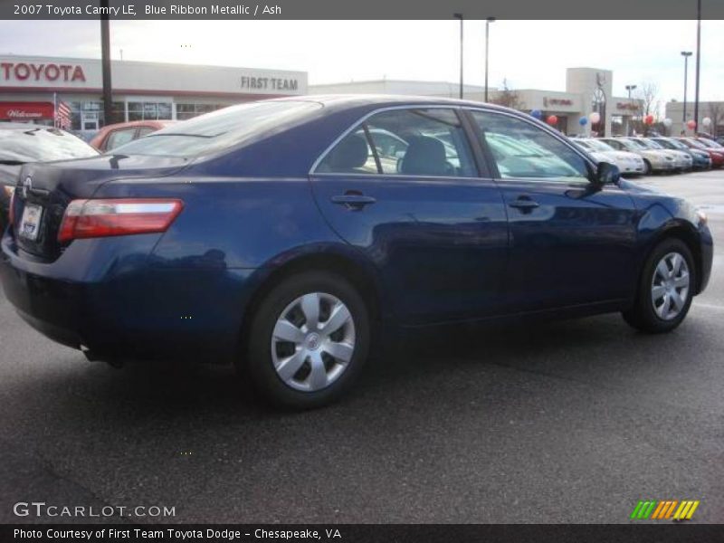 Blue Ribbon Metallic / Ash 2007 Toyota Camry LE