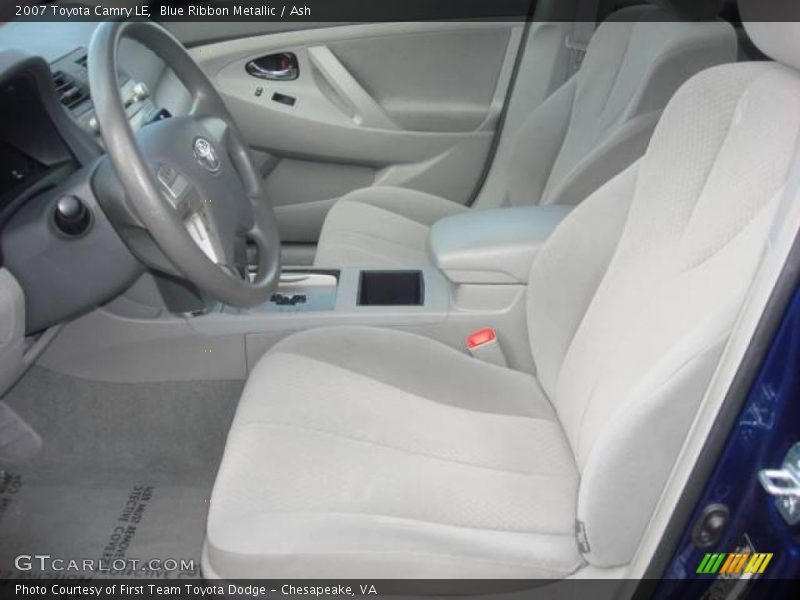 Blue Ribbon Metallic / Ash 2007 Toyota Camry LE