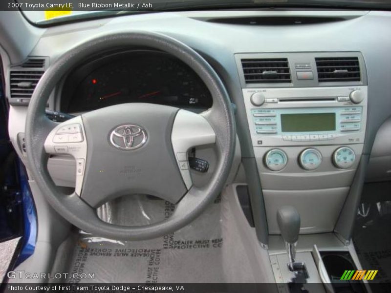Blue Ribbon Metallic / Ash 2007 Toyota Camry LE