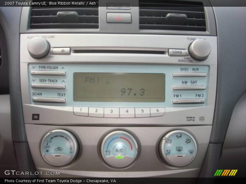 Blue Ribbon Metallic / Ash 2007 Toyota Camry LE