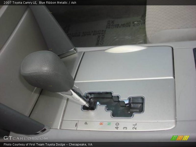 Blue Ribbon Metallic / Ash 2007 Toyota Camry LE