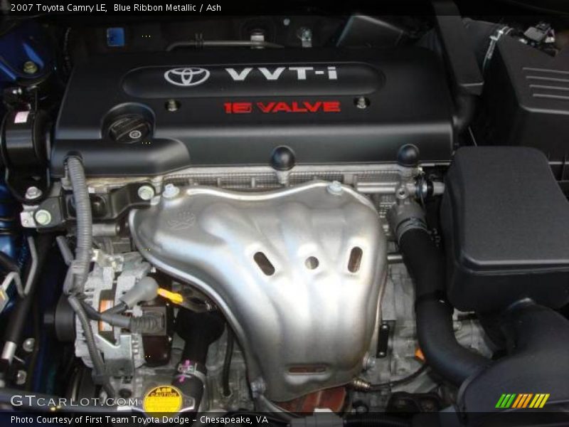 Blue Ribbon Metallic / Ash 2007 Toyota Camry LE
