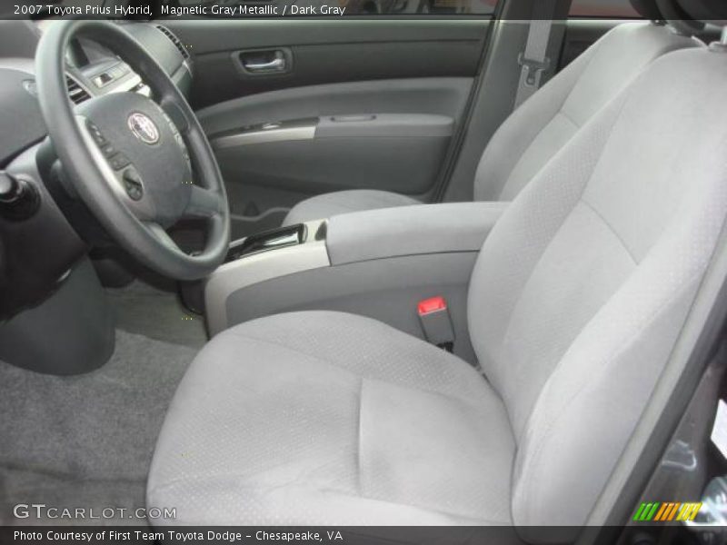 Magnetic Gray Metallic / Dark Gray 2007 Toyota Prius Hybrid