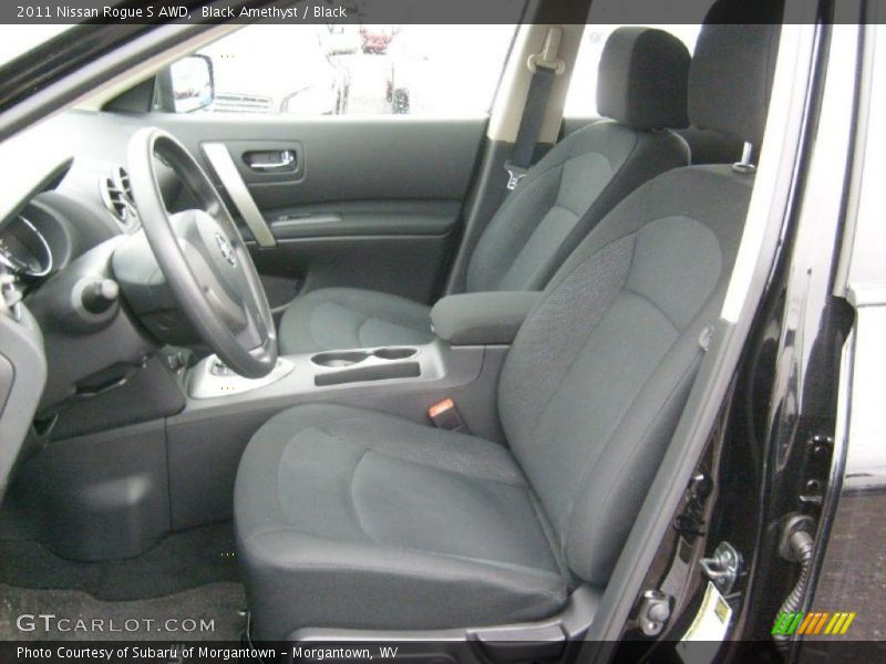 Black Amethyst / Black 2011 Nissan Rogue S AWD
