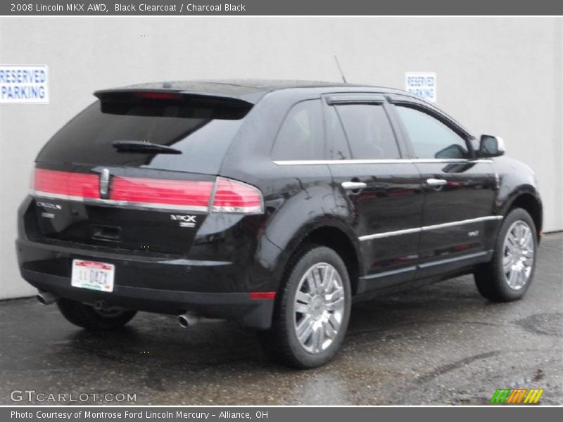 Black Clearcoat / Charcoal Black 2008 Lincoln MKX AWD