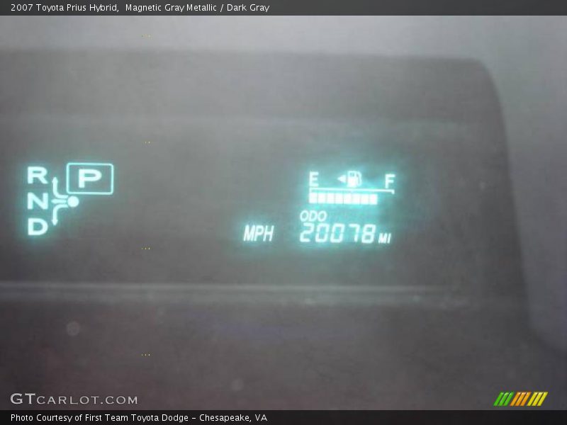 Magnetic Gray Metallic / Dark Gray 2007 Toyota Prius Hybrid