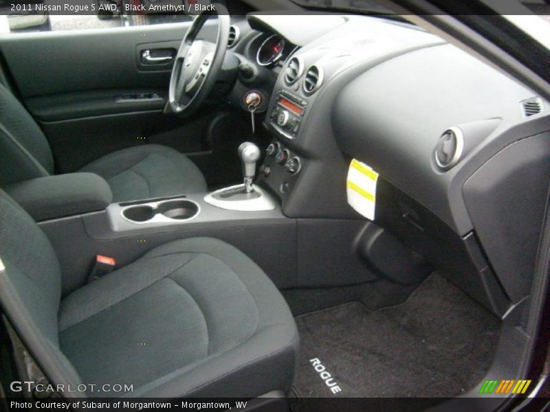 Black Amethyst / Black 2011 Nissan Rogue S AWD
