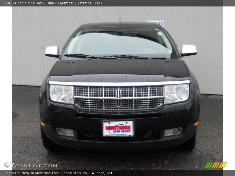 Black Clearcoat / Charcoal Black 2008 Lincoln MKX AWD