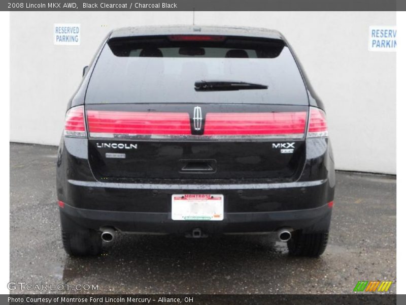 Black Clearcoat / Charcoal Black 2008 Lincoln MKX AWD