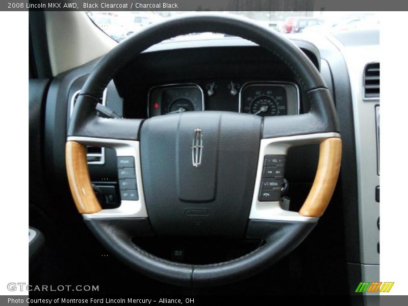 Black Clearcoat / Charcoal Black 2008 Lincoln MKX AWD
