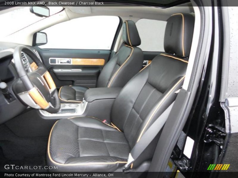 Black Clearcoat / Charcoal Black 2008 Lincoln MKX AWD