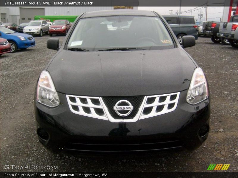 Black Amethyst / Black 2011 Nissan Rogue S AWD