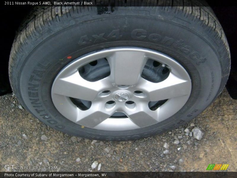 Black Amethyst / Black 2011 Nissan Rogue S AWD